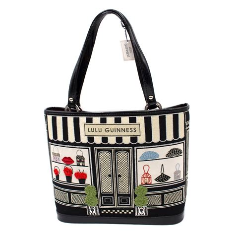 lulu guinness shopper bag.